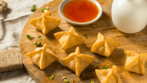 Fried Thai Food: Crab Rangoon