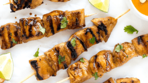 Thai Appetizers: Chicken Satay