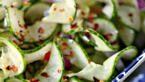 Thai Appetizers: Thai Cucumber Salad