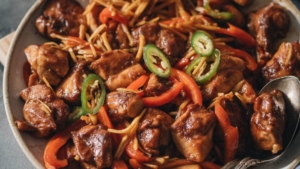 Thai stir fry dishes